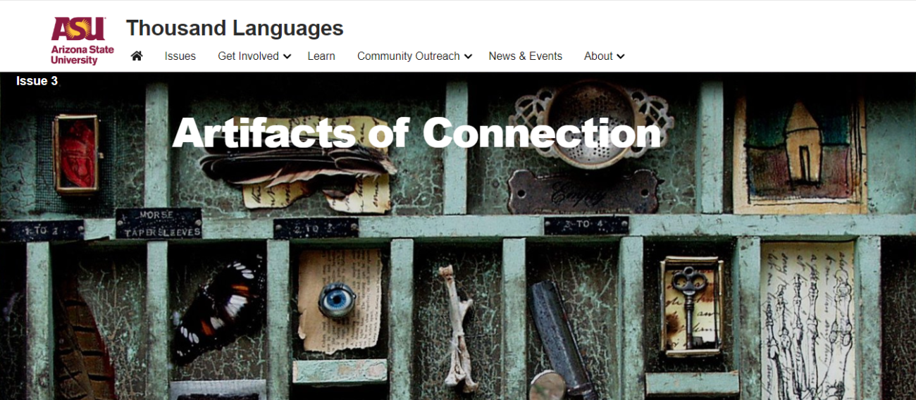 Thousand Languages issue 3 header