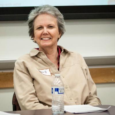 Karen Dwyer at the 2017 ASU Composition Conference / Photo by Bruce Matsunaga/ASU