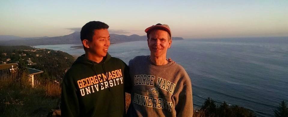 Courtesy photo of Keith Miller with his son, Andrew.