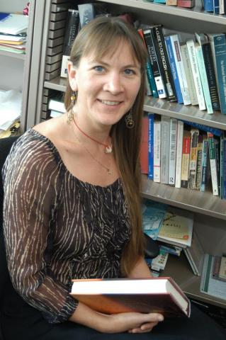 Irena Praitis in a photo courtesy Cal State Fullerton News.